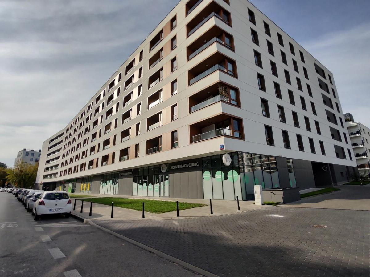 Uroczy Apartament Z Miejscem Na Auto W Garazu Leilighet Warszawa Eksteriør bilde